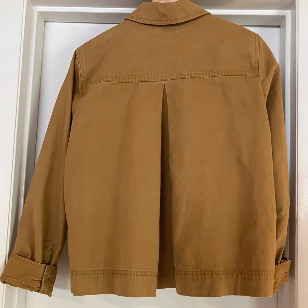 Madewell Women's Northwood Sahara Sand Jacket, size L, 100% cotton - Picture 2 of 4